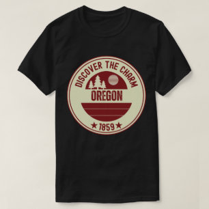 T-shirt État de l'Oregon - Pacific Northwest Cadeau