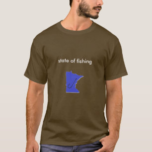 T-shirt état de pêche