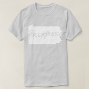 T-shirt État De Pennsylvanie