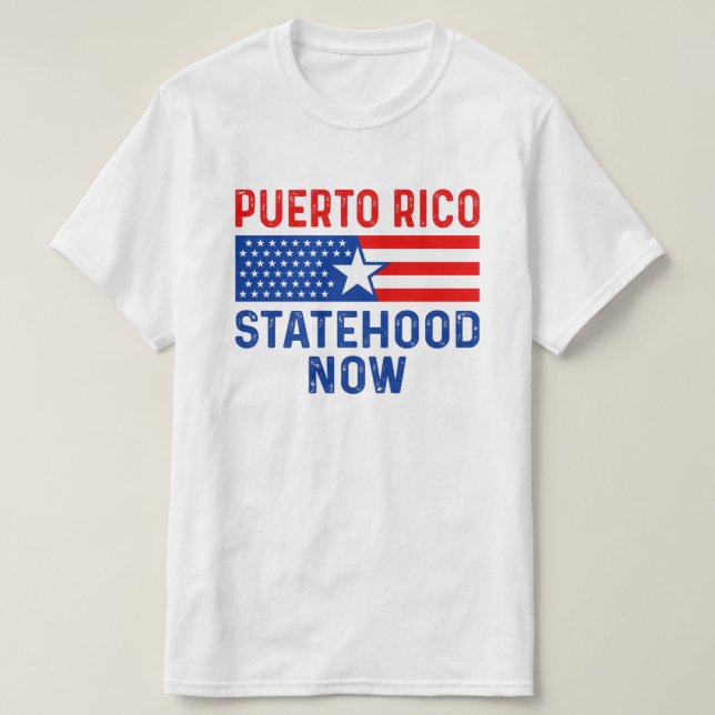 T-shirt État de Porto Rico (Design devant)