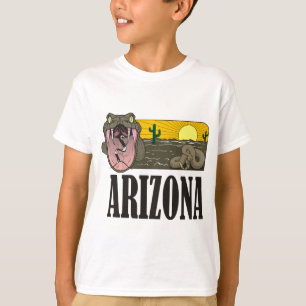 T-shirt État de serpent de l'Arizona Etats-Unis : Serpent