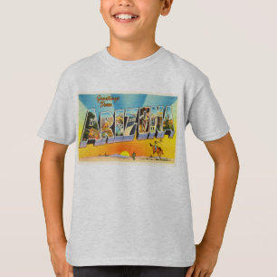 T-shirt État de vieux souvenir de Vintage voyage d'Arizon