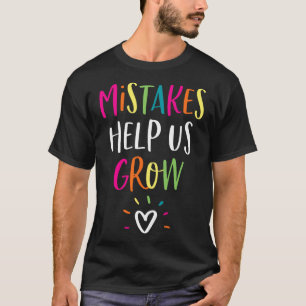 T-shirt État d'esprit de croissance positif Byck à l'école