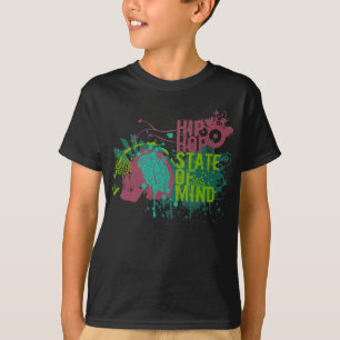 T-shirt État d'esprit de hip hop