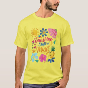 T-shirt État d'esprit de Sunshine