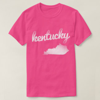 T-shirt État du Kentucky dans le blanc