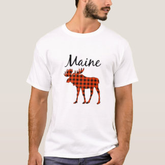 T-shirt État du Maine Moose