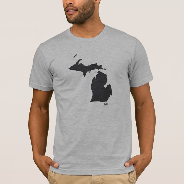 T-shirt État du Michigan (Devant)