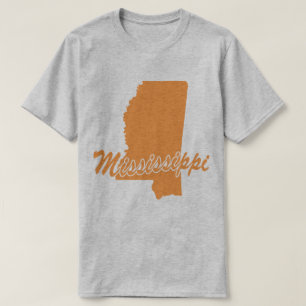 T-shirt État Du Mississippi