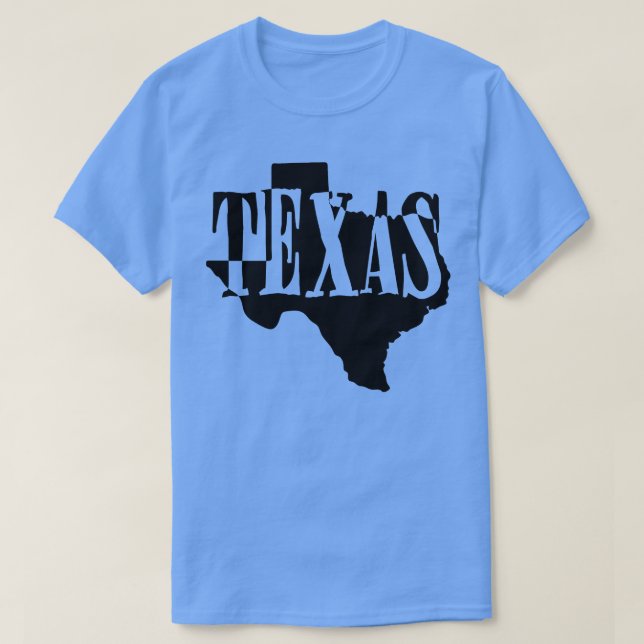 T-shirt État du Texas (Design devant)