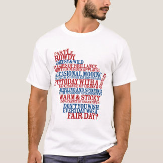 T-shirt État du Wisconsin juste