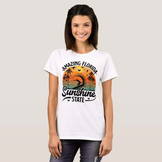 T-shirt Etat Extraordinaire de la Floride (Devant entier)