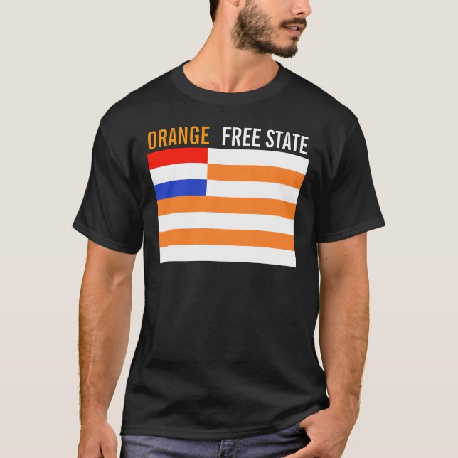 T-shirt État libre orange (Devant)