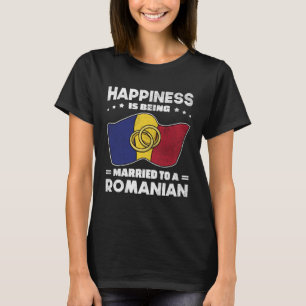 T-shirt État Mariage roumain Roumanie Racines mariées
