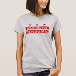 T-shirt Etat pour la population de Washington dc