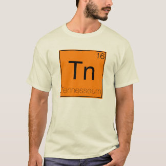 T-shirt États périodiques - Tennessee (TN)
