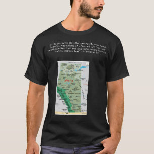 T-shirt États, provinces et territoires - Alberta
