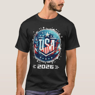 T-shirt États-Unis 2026 Allez États-Unis Sport USAeam 2026