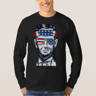 T-shirt États-Unis 4 juillet Patriotique American Graphism