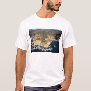 T-shirt États-Unis Californie. Big Sur. Pont de Bixby