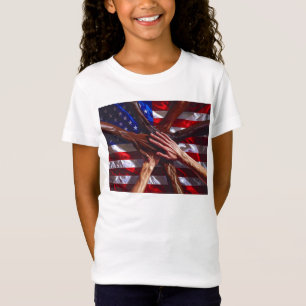 T-Shirt États-Unis contre le racisme et plus de tolérance