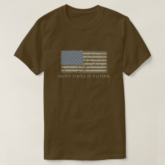 T-shirt États-Unis De Dystopia