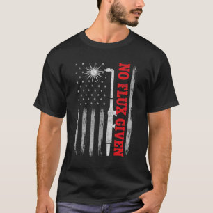 T-shirt Etats-Unis Drapeau Soudage pour hommes Souder Papa