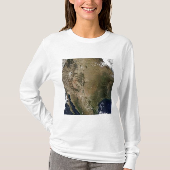 T-shirt États-Unis du centre et de l'ouest (Devant)