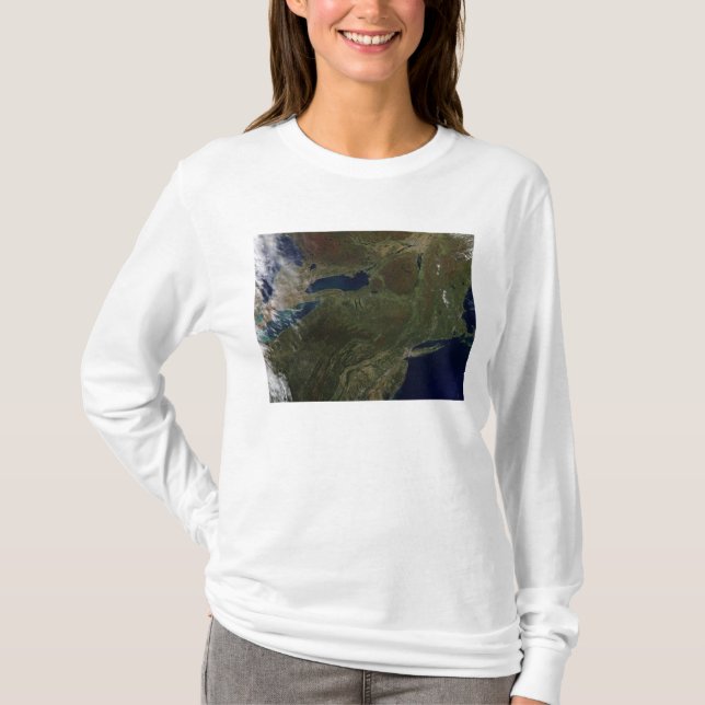 T-shirt États-Unis du nord-est (Devant)