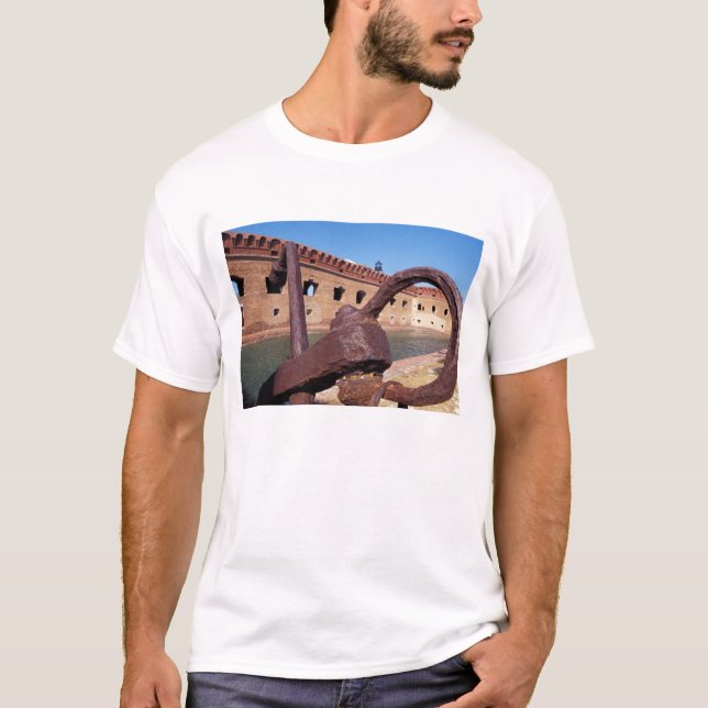 T-shirt États-Unis, Floride Keys, Fort Jefferson, 1846, (Devant)