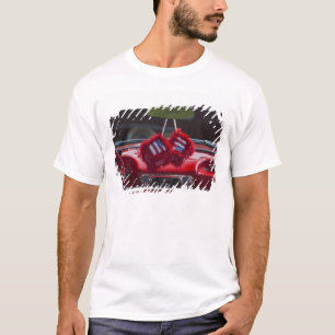 T-shirt États-Unis, Massachusetts, Gloucester. Dés flous a