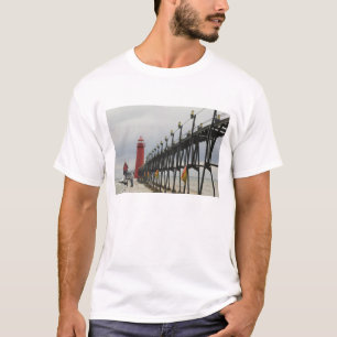 T-shirt États-Unis, Michigan, rive du lac Michigan, Grand