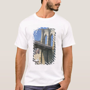 T-shirt États-Unis, New York, New York City. Pont de Brook