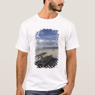 T-shirt États-Unis, Oregon, dunes de sable et océan, Pacif