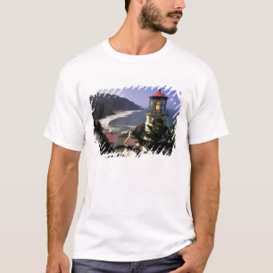 T-shirt États-Unis, Oregon, Florence. Phare de Heceta Head