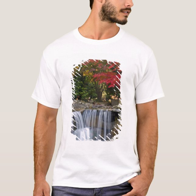 T-shirt États-Unis, Redmond, Washington. Couleur d'automne (Devant)