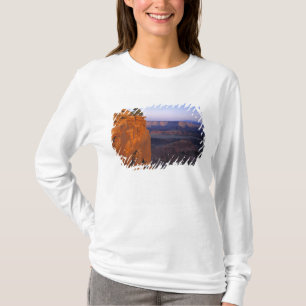 T-shirt États-Unis, Utah, Dead Horse Point SP. Lumière tar
