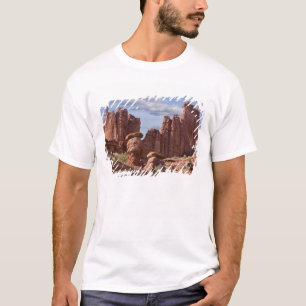 T-shirt États-Unis, Utah. Vue des Fisher Towers. Crédit :