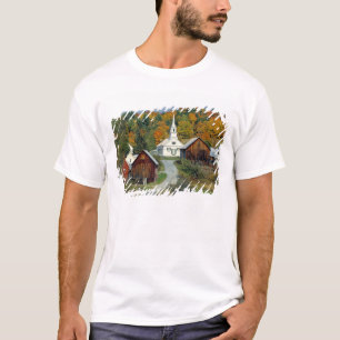 T-shirt États-Unis, Vermont, Waits River. Le feuillage d'a