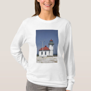 T-shirt États-Unis, Washington, Seattle, phare d'Alki Poin