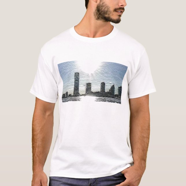 T-shirt "été au-dessus de jersey" par jo de kasi (Devant)