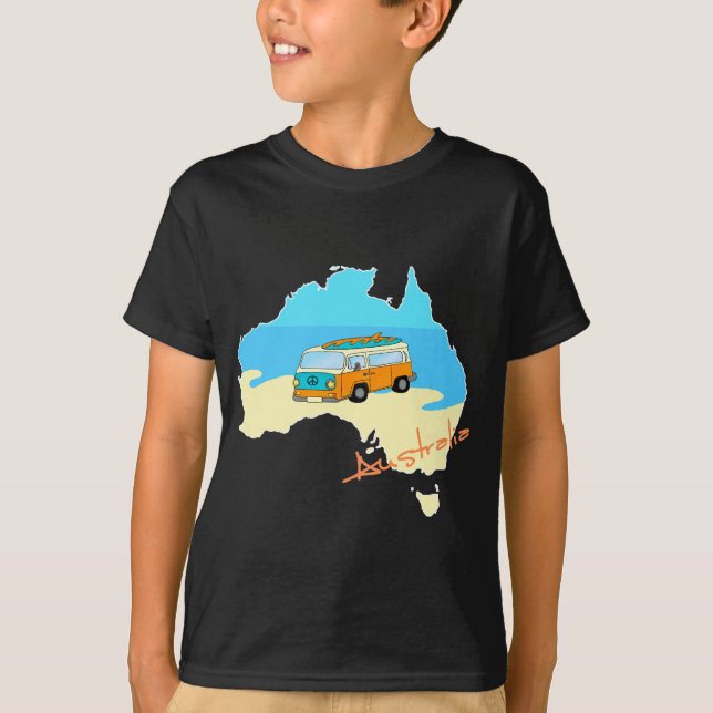 T-shirt Été australien (Devant)