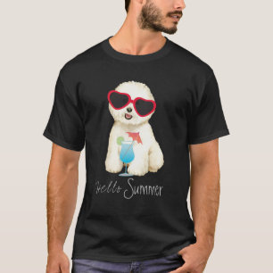 T-shirt Été Bichon Frise