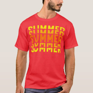 T-shirt Été brillant