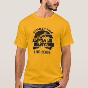 T-shirt Été Californie Long Beach