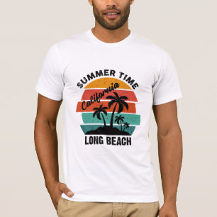 T-shirt Été Californie Long Beach
