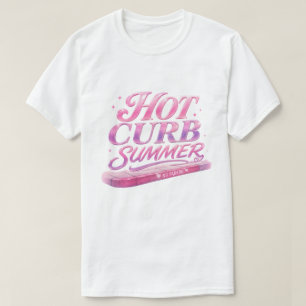 T-shirt Été Chaud sur le Bord Trottoir