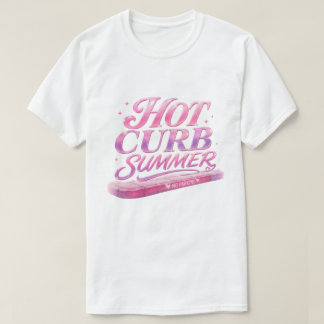 T-shirt Été Chaud sur le Bord Trottoir