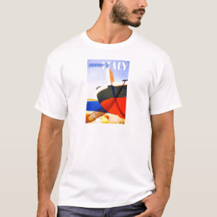 T-shirt Été en Italie Vintage voyage