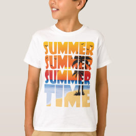 T-shirt Été Été Été Heure D'Été !